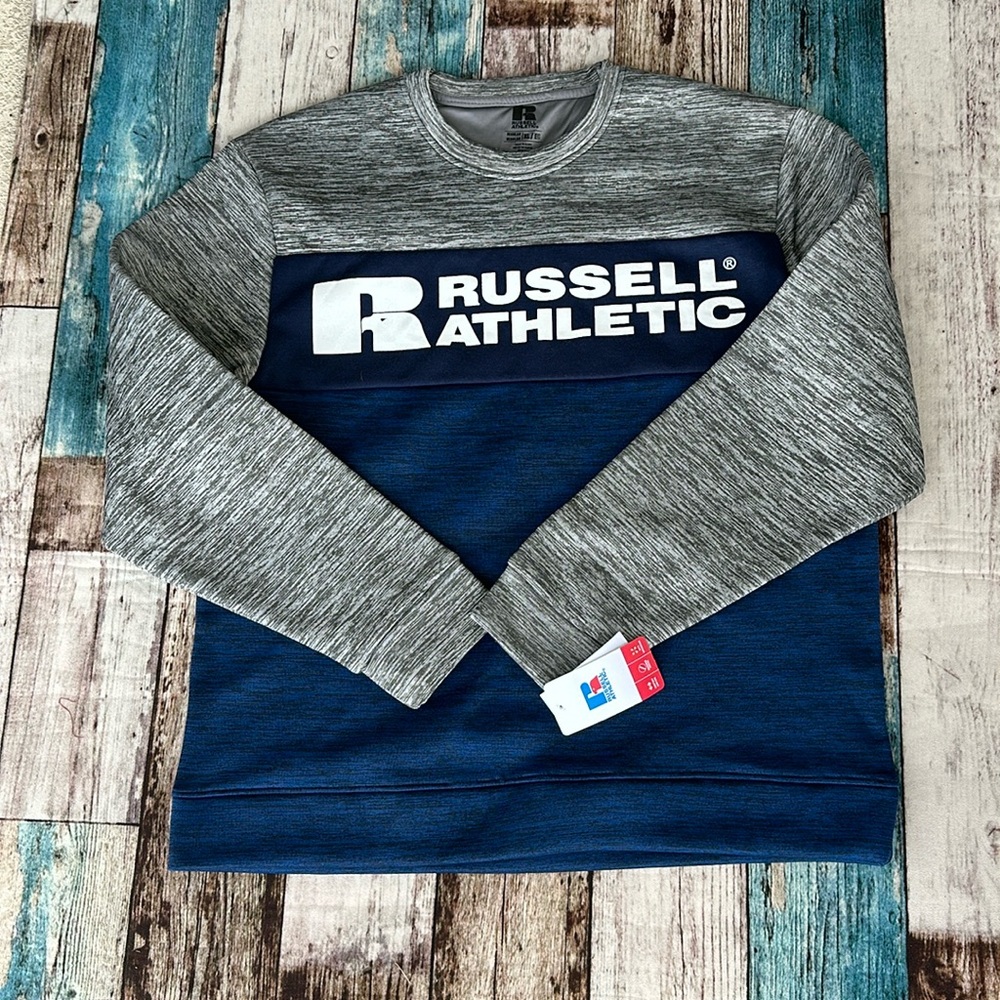 New XL Russell athletics long pullover